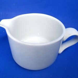 Dansk Bistro Portugal White Creamer 3"T X 4"W